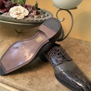 Balano Grey Men Dress Shoes Size 11